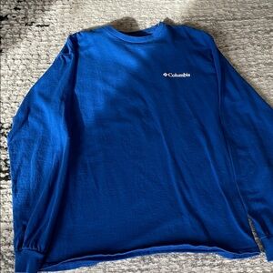 Columbia Royal Blue Crewneck Shirt